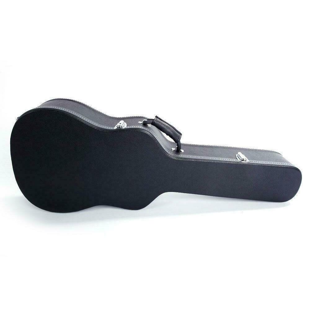 

41" flat surface simple style artificial leather acoustic guitar hard shell case
