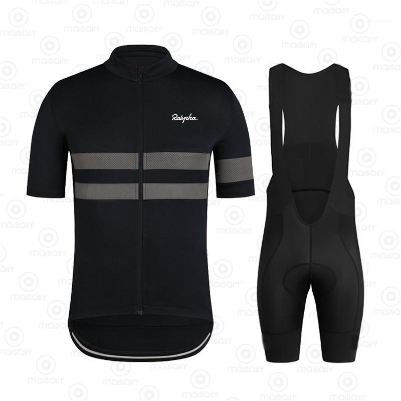 

Raphaful 2020 Summer Short Sleeve Breathable Bike Jersey Set Men Cycling Jersey Set Mtb Ciclismo Ropa Hombre1