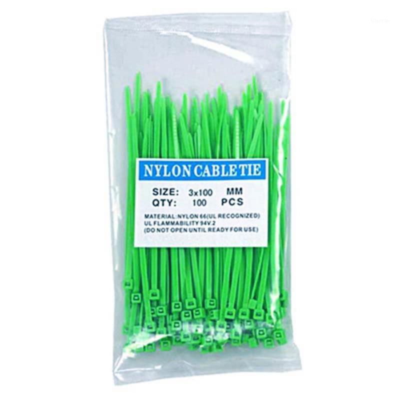 

100pcs/bag Self-locking Nylon Cable Ties Plastic Zip Tie Organiser Fasten Cable Wire Binding Wrap Straps Plant Lawn Wall Ribbons1