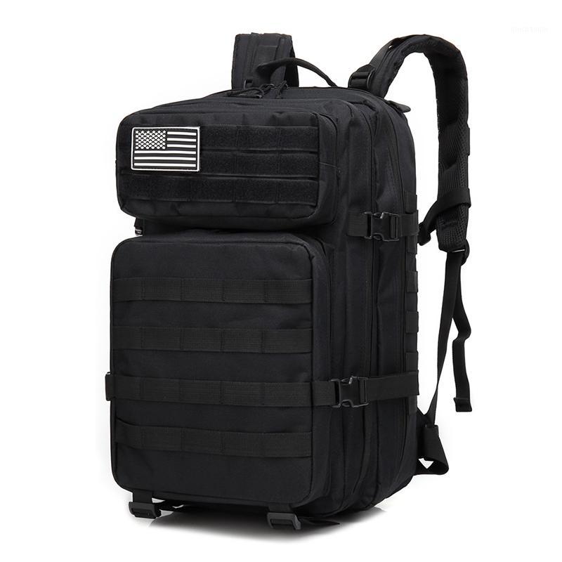 

50L Large 3P Bag Men and Women Waterproof Camouflage Backpacks for Hiking Hunting Cycling Traveling Camping Army Bags1, Army green
