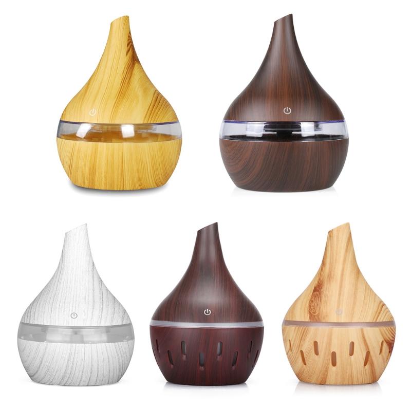 

300ml Mini USB Air Humidifier Essential Oil Aroma Diffuser Mute Air Purifier