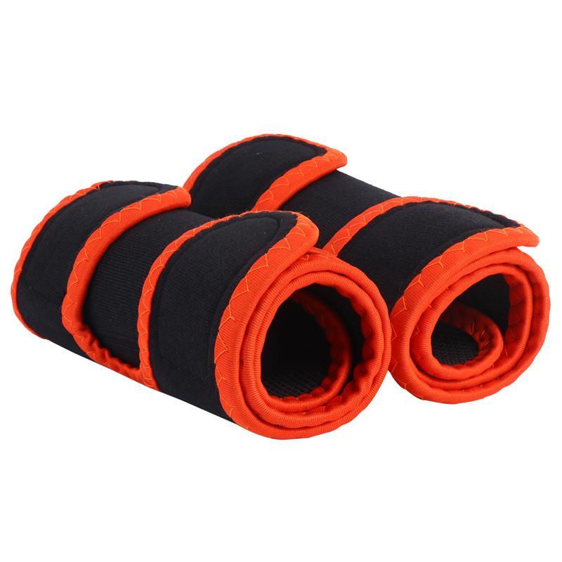 

2pcs Sports Elbow Protector With Pocket Adjustable Arm Guards For Women Girls, Red
