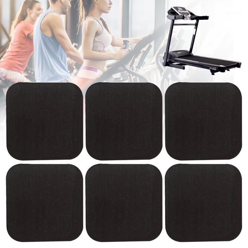 

6pcs Gym Workout Waterproof Absorbing Rubber Treadmill Mat Soft Cushion Home Floor Pad Sound Insulation Fitness Equipment1