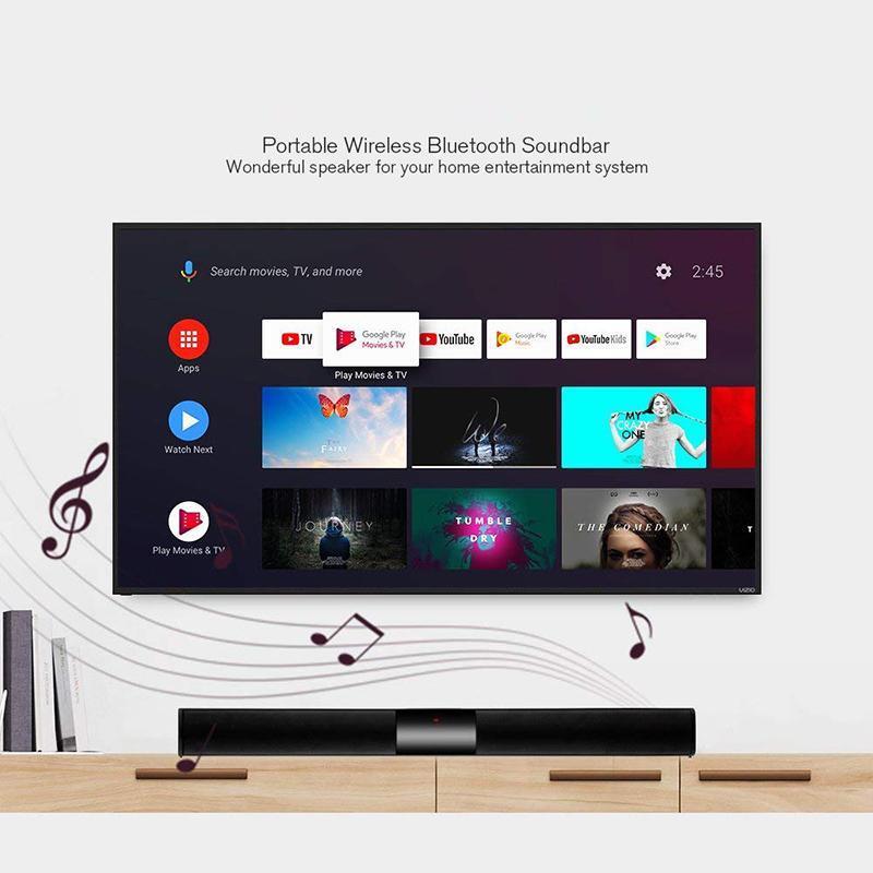 

2021 New Upgraded Wireless Bluetooth Soundbar TV Stereo Speaker Bass Subwoofer Audio Sound Bar Remote Control1