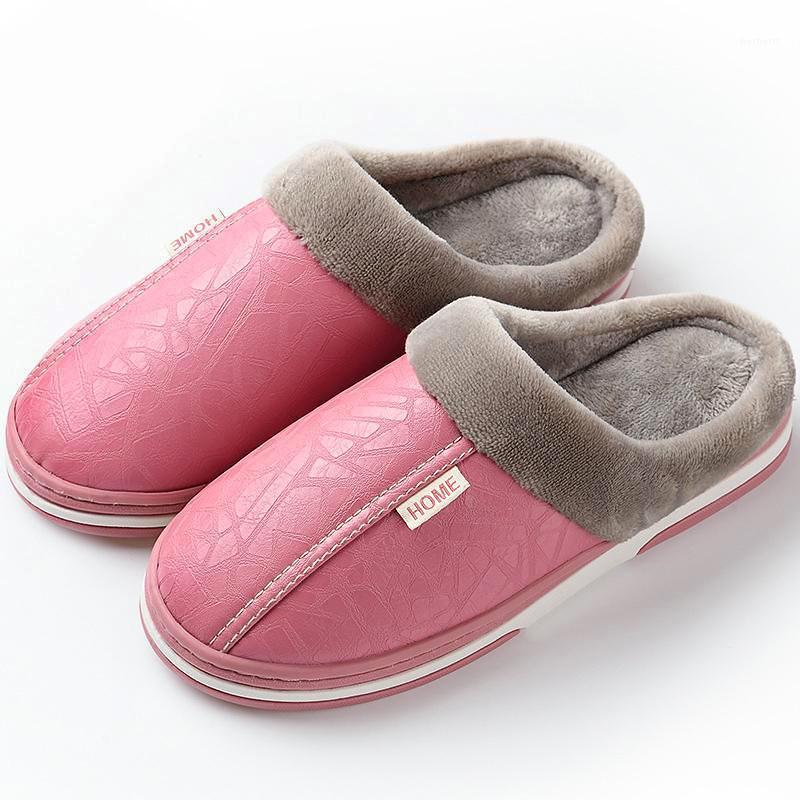 

Fashion Winter Women Slippers Home Fur Slippers Slip On Warm House Shoes Men Women Lovers Couples Indoor Outdoor Shoes Boys1, Pink