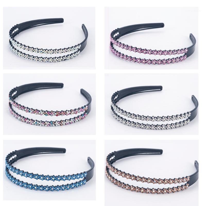 

Hair Clips & Barrettes Women's Cute Girls Hairband Headband Flower Rhinestone Bands Hoop Accessories Elegant Wedding Bridal, Golden;silver