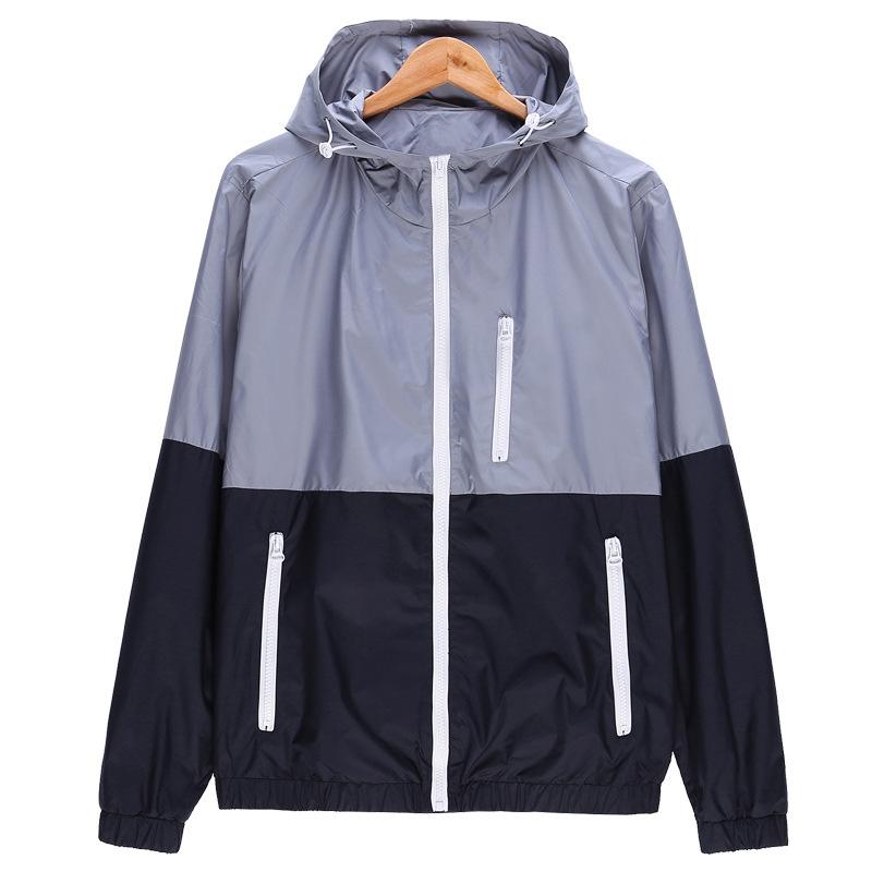 WOQN Jackets Women Spring New Fashion Jacket Womens Coat Hooded Basic Jacket Casual Thin Windbreaker female Outwear jk106