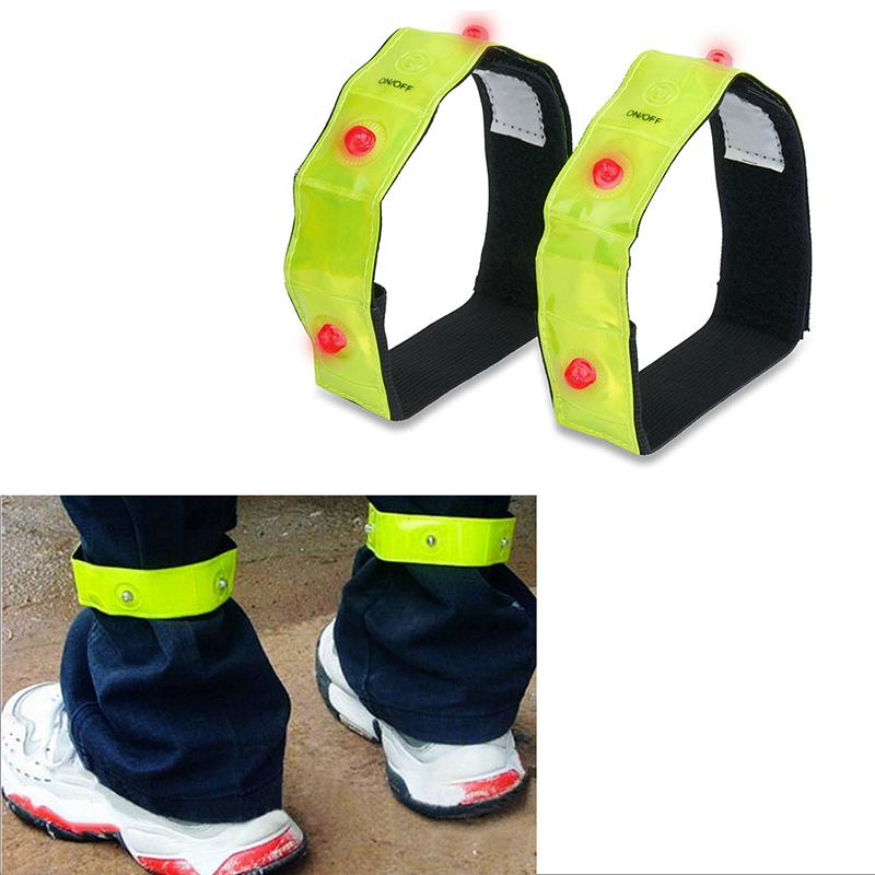 

Hand Strap Wristband LED Safety Reflective Light Shine Flash Glowing Luminous Armband Arm Belt Band Wrist Support Dropshipping, 1pc