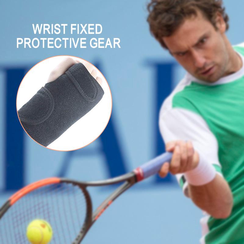 

Outdoor Sports Wrist Protector, Wrist Fixing Protector, Splint Bracket Support Protector Sports Brace, Black