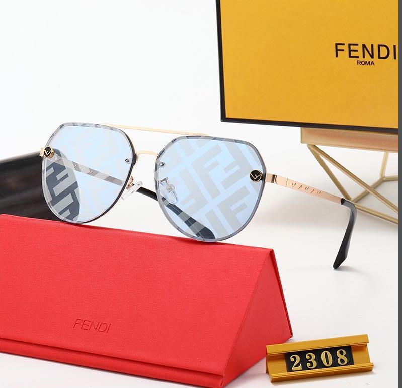 

Fashion fancy sunglasses wholesale women sunglasses full-frame glasses high quality outdoor casual mens sunglasses UV400 new glass with box, Black