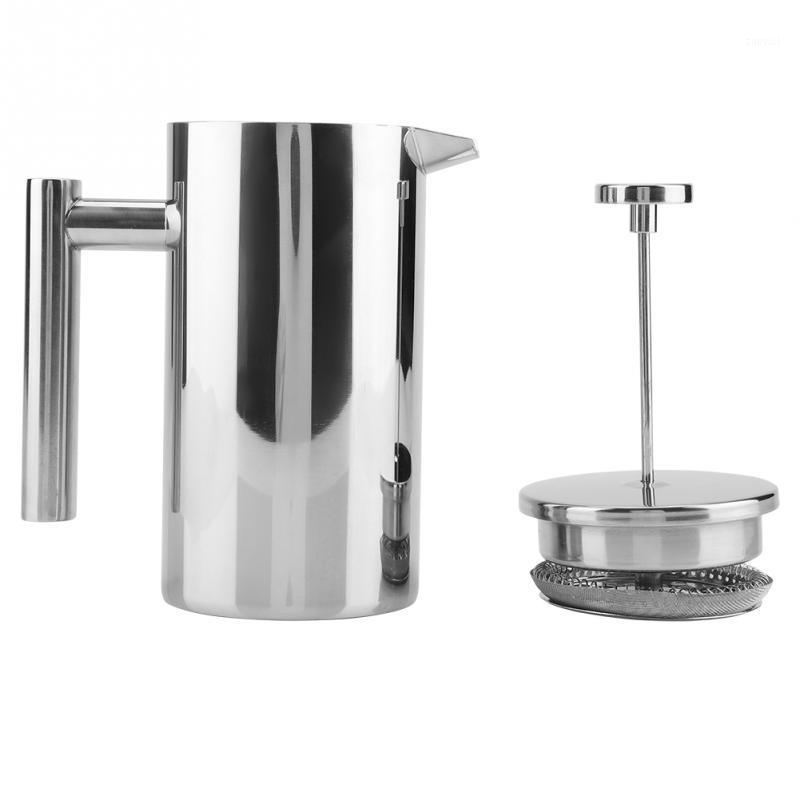 

French Press Coffee Maker Best Double Walled Stainless Steel Insulated Coffee Maker Pot Giving One Filter Baskets1