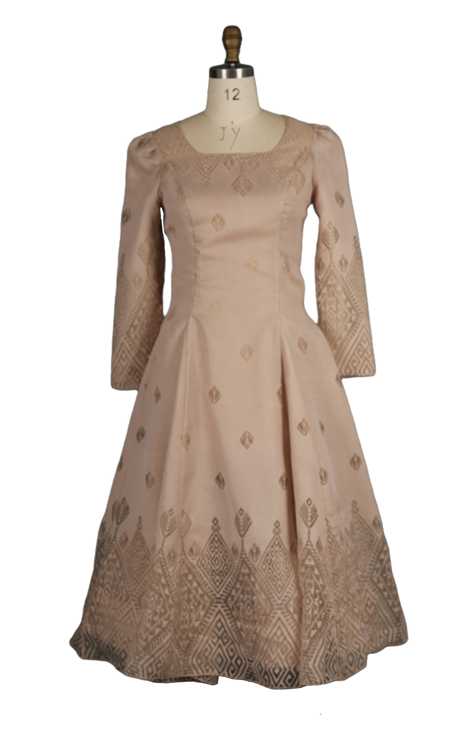 vestido solto florido