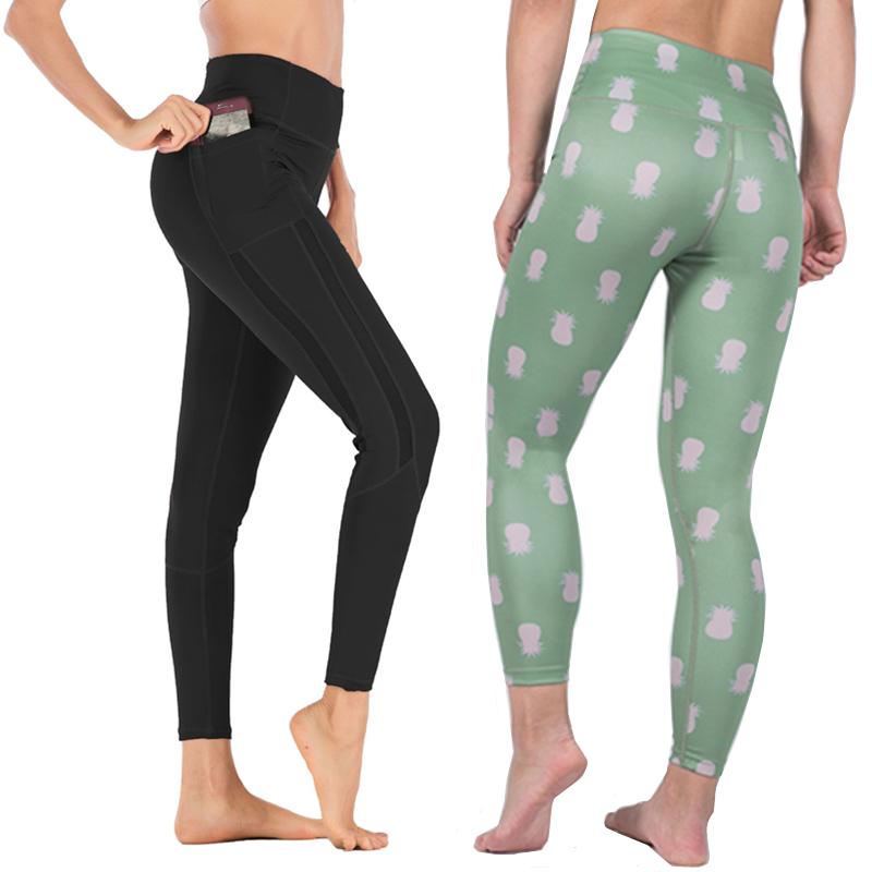 

Leggings Women Workout Sport Yoga Pants High Waist Female For Fitness Hip Up Slim Push Up Stretch Gym Leggings Women Sport Pants, 9146 green