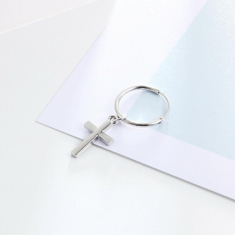 

Chic Men Women Light Luxury Fashion Cross Earrings Earrings To Give His Girlfriend Shop With The Same Style