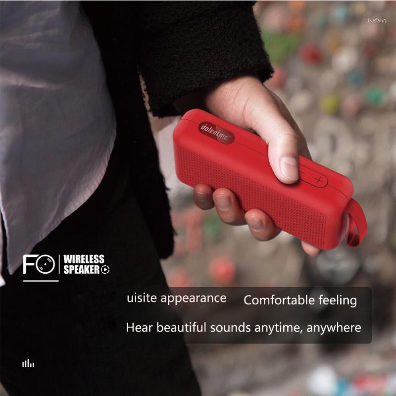 

Bluetooth speaker portable outdoor speaker wireless mini square 3D 5W stereo music surround sound support FM TFCard bass box1