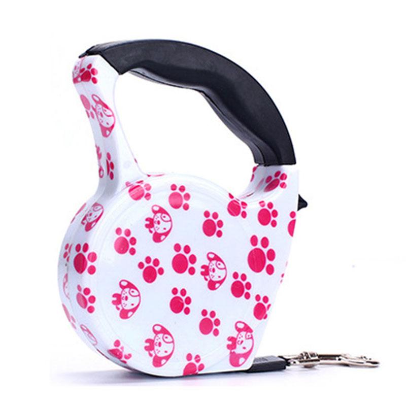 

4.5m Retractable Dog Leash 11 Colors Fashion Printed Puppy Auto Traction Rope Nylon Walking Leash for Small Dogs Cats Pet Leads