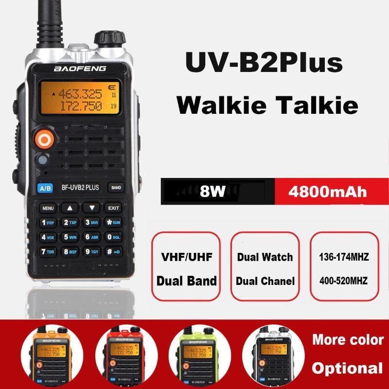 

Baofeng UVB2 Plus UV-B2 Walkie Talkie 36-174/400-520mhz Dual Band VHF/UHF Two Way Radio1