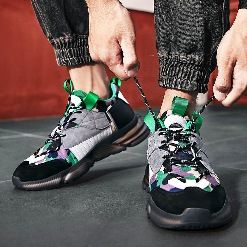 

New high end sports breathable rubber lower than outdoor casual male tennis shoes, Black