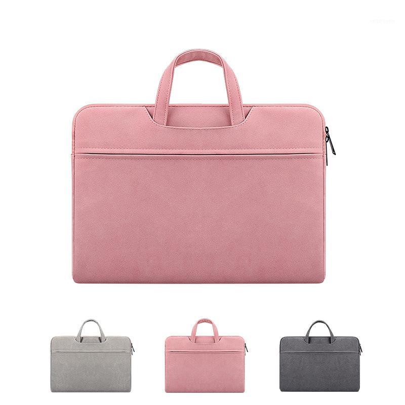 

Laptop Bag Laptop Computer Bladder Bag Men Shoulder Leather Shoulder Men Handbag Business1, 5 14.1inch