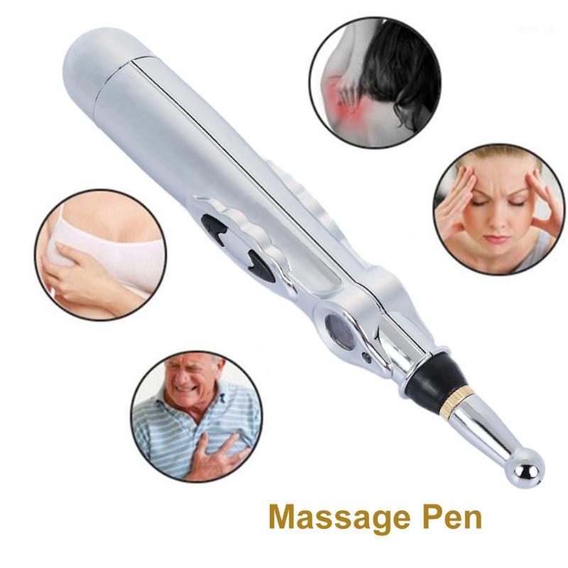 

n 1 Electronic Acupuncture Pen Electric Meridians Laser Therapy Heal 9 Gear Massage Pen Meridian Energy Relief Pain1