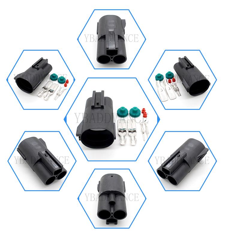 

7282-8598-30 7182-8598-30 Electrical Male 4 Pin Waterproof Connector car