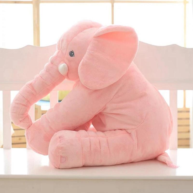 

Cute Elephant Stuffed Pillow Doll Elephant Nap Cotton Cushion Kids Sleeping Back Cushion Toy Children 's Playmate Accompany Doll