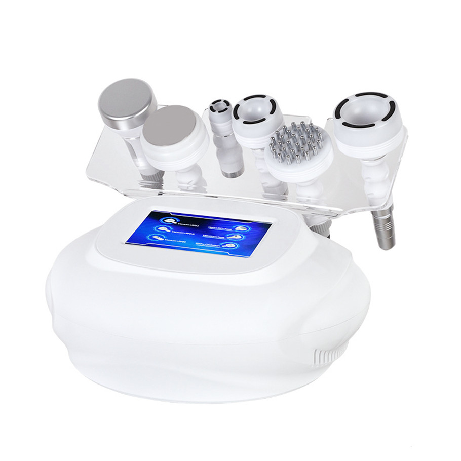 

Pressure therapy beauty Slimming 6 in 1 vacuum RF 80K shaping spa ultrasonic cavitation machine full body massageSkin Contouring andMuscle stimulator