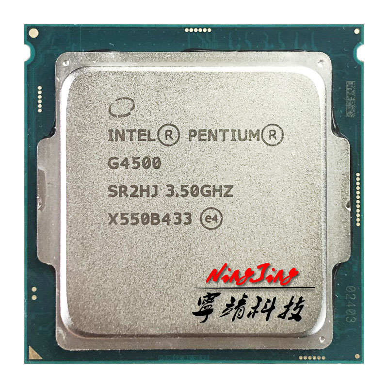 

Intel Celeron G4500 3.5 GHz Dual-Core Dual-Thread 51W CPU Processor LGA 1151