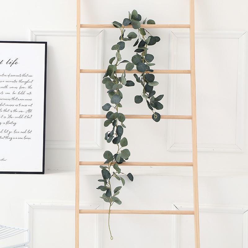 

Model Eucalyptus Leaves Rattan Model Money Leaf round Leaf Eucalyptus Leaves Wedding Exhibition Decoration Simulation Rattan Rat1, As pic