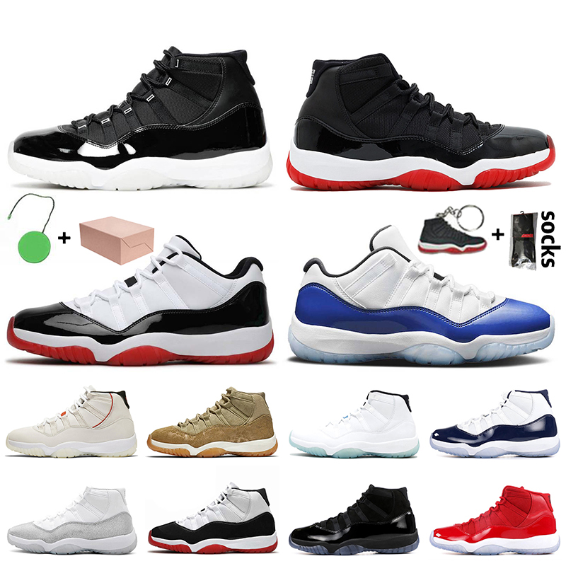 

Wholesale With Box Jumpman 11 11s Basketball Shoes Mens Womens Low High OG Bred 25th Anniversary Metallic Silver Concord Trainers Sneakers, #46 low barons 36-47