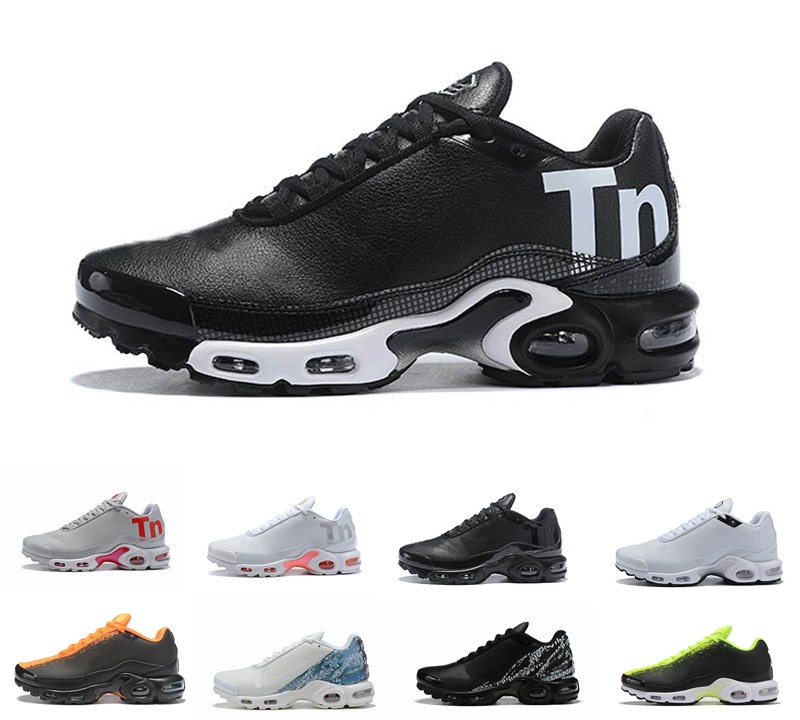 Mercurial TN Outdoor Shoes Assassin Tn Plus Mercurial Plus Tn Ultra SE Black White Orange Outdoor Shoes Women Mens Trainers 5.5-12