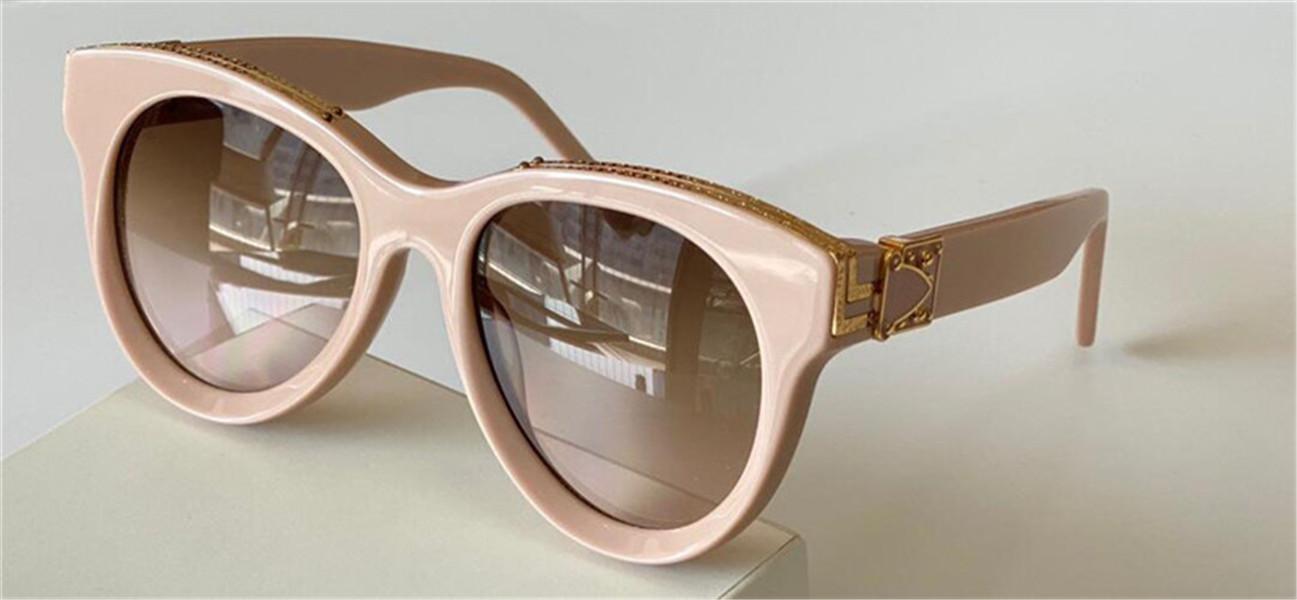 

New fashion design sunglasses 2369 women popular cat eye frame Millionaire style avant-garde style top qualityuv 400 lens eyewear, White;black