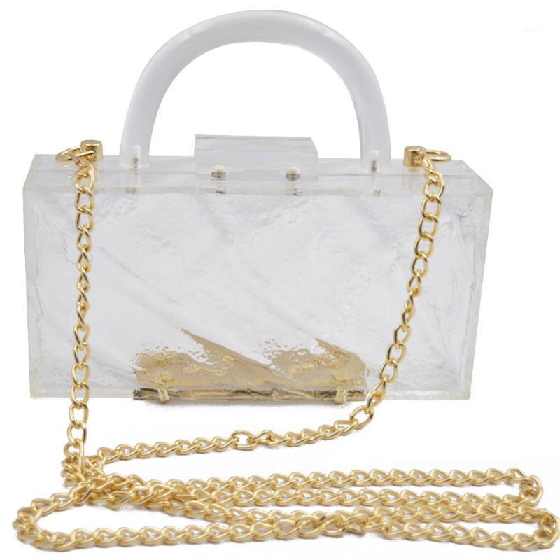 

Top Handle Acrylic Box Clutch Purses Evening Shoulder Bag for Women1, -2