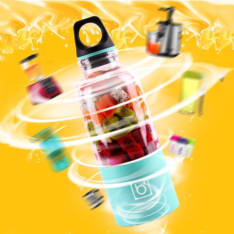 

ZY 500ml 4 blade portable blender juicer machine mixer electric mini usb processor juicer smoothie blender cup maker juice1