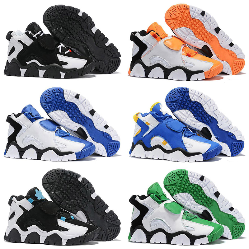 

Top Quality Mens Basketball Shoes Barrage Mid QS Black HyperGrape Kids Men Trainers Sports Sneakers, As photo 2