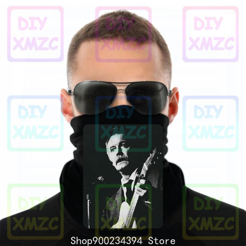 

Georges Brassens Bandana Chanteur Francais Cotton Black Guitare1