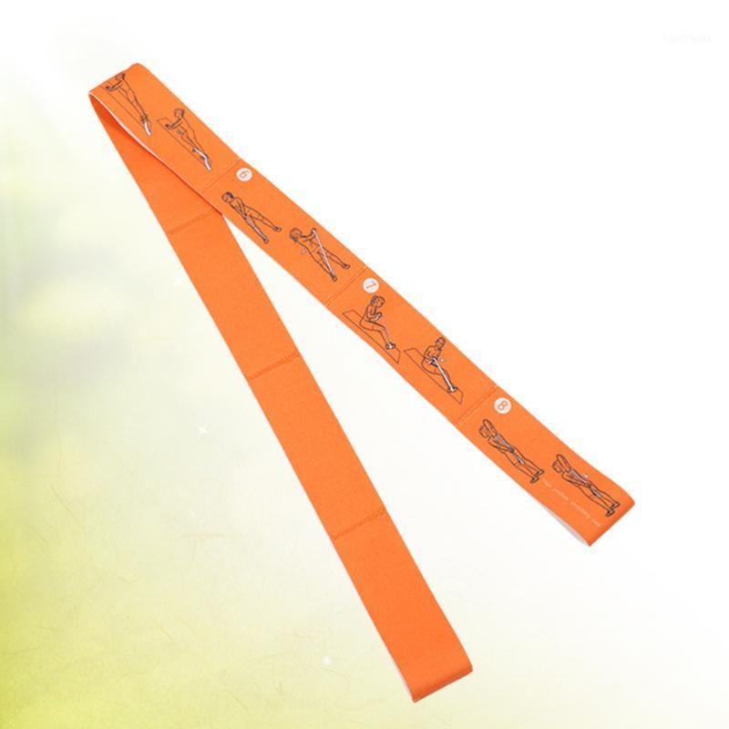 

1PC Yoga Stretching Band Multi-purpose Exercise Belt Fitness Elastic Band Portable Yoga Auxiliary Strap for Dorm Home Women Lady1, Yellow