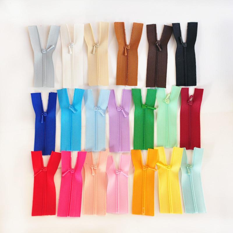 

2020 Bjd doll diy accessories mini-zipper 0# plastic mini zippers 7cm gauze zipper for doll accessories1