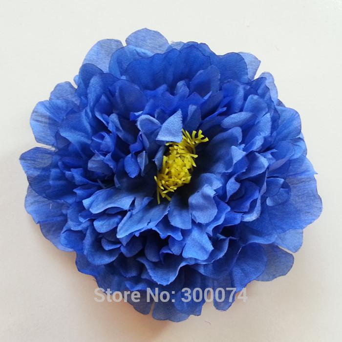 

Handmade 17cm Artificial Royal Blue Peony Flowers Head Craft Supplies Decorative Flowers For Wedding Decoracao do casamento Flor, Color 8 purple red