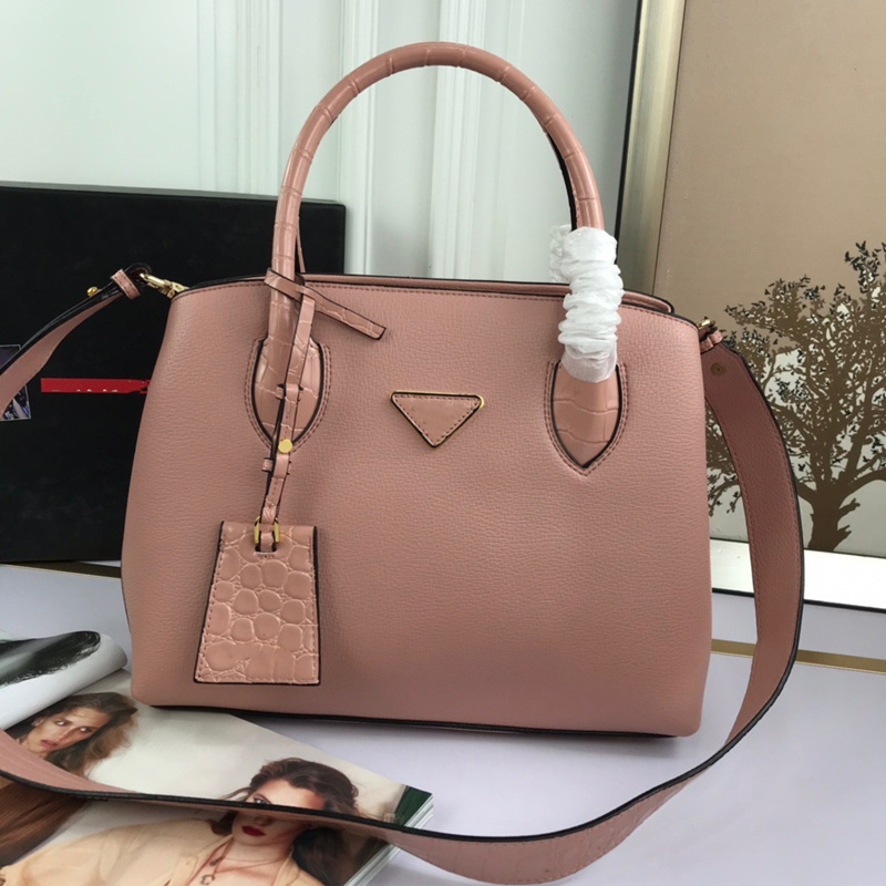 

High Quality Shoulder Bags trend ladies handbag wallet Made of imported palm texture cowhide fashion messenger bag lady Tote crossbody