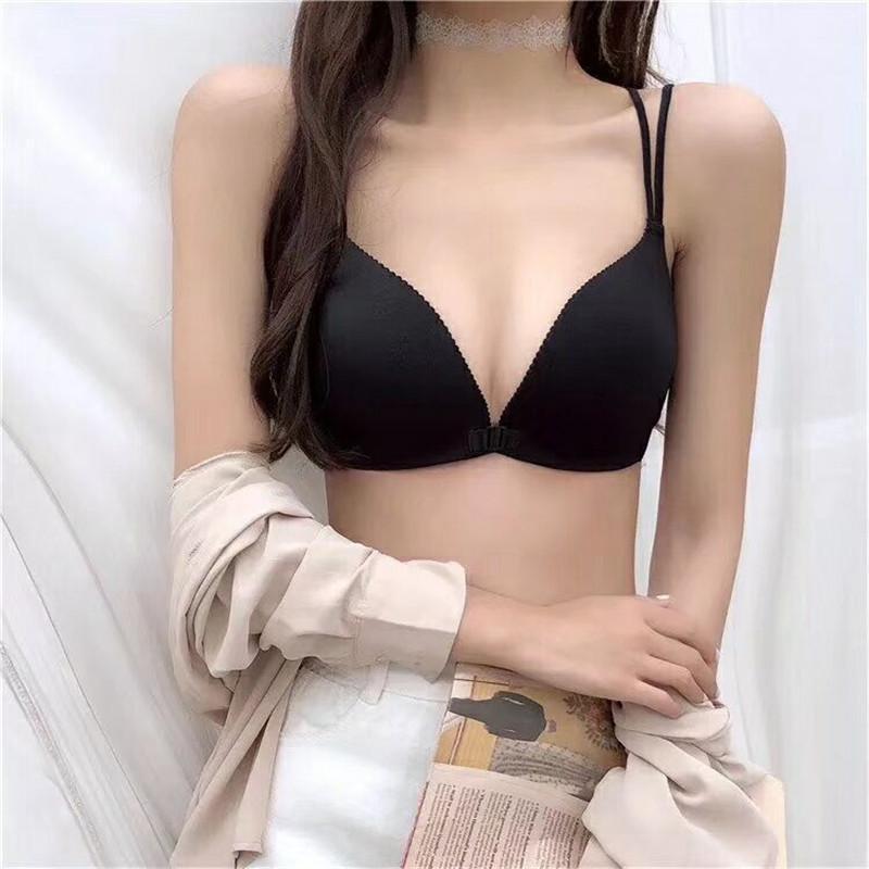 

Comfortable and Versatile Beautiful Back Wrap Chest Bottoming Anti-glare No Shoulder Strap Sexy Upper Support1, Black c