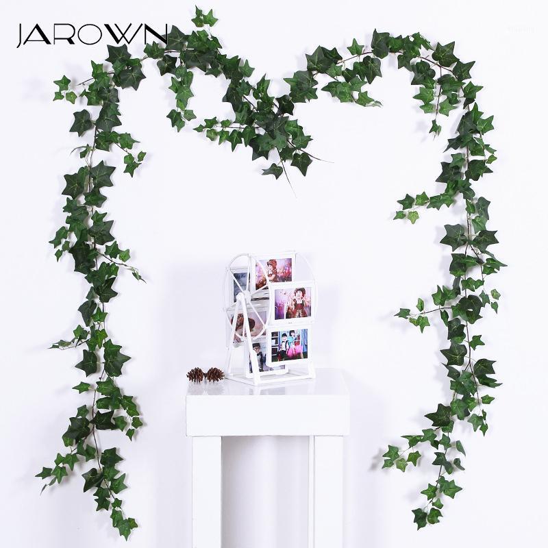

JAROWN Artificial Plant 1.8m Ivy Green Leaf Home Wedding Creative Flower Leaf Parthenocissus Vine Store Wall Decor Flowers1