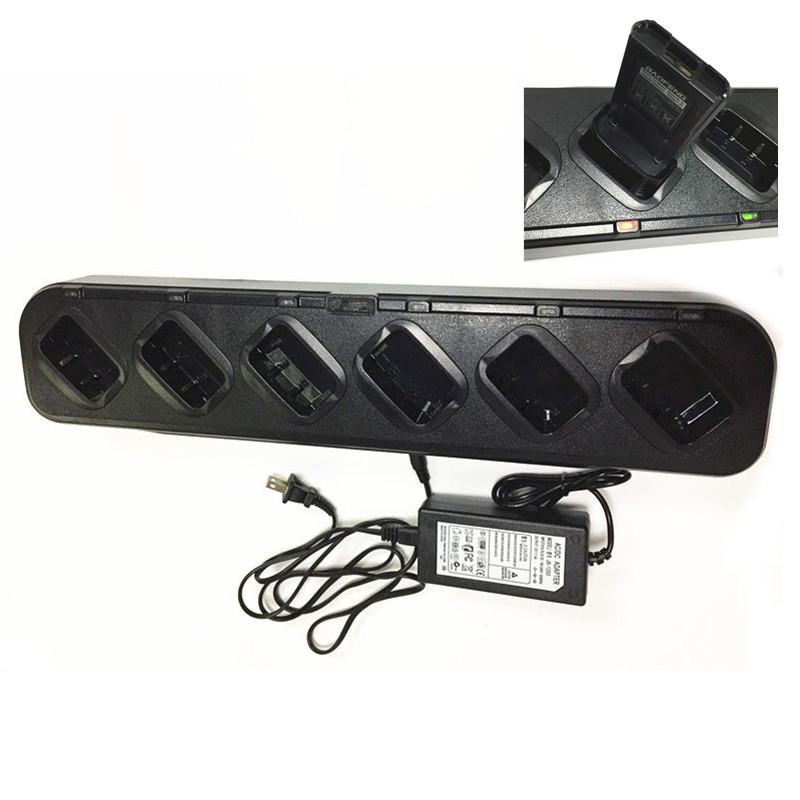 

110-220V Baofeng UV-5R UV5RA UVF8 + Multiplexer Charges Six Machines at a Time