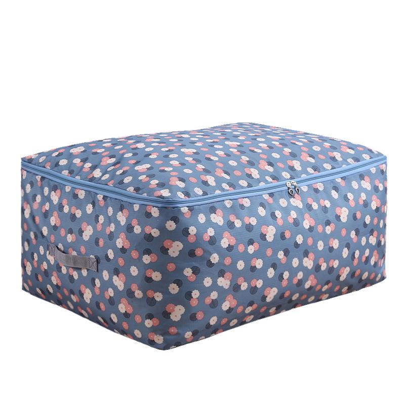 

1pc Oxford Closet Storage Bag Portable Clothes Organizer Bag Blanket Quilt Bedding Container Box Dampproof Storage Organizers