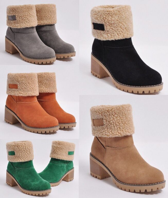

spring autumn Knitted elastic boots letter Thick heels sexy woman shoes High heel boots fashion socks boots lady High heels Large size 35-43, Black