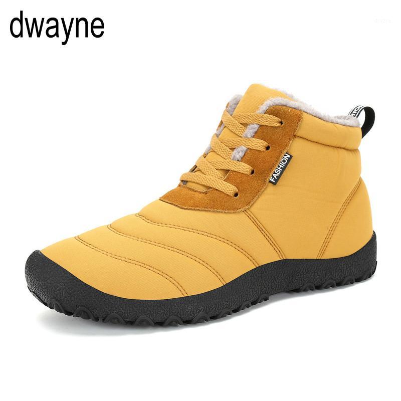 

Autumn Winter Casual Snow Boots Men Waterproof Ankle Boots Flat Slip-Resistant Fashion Man Winter Shoes Big Size ujm901
