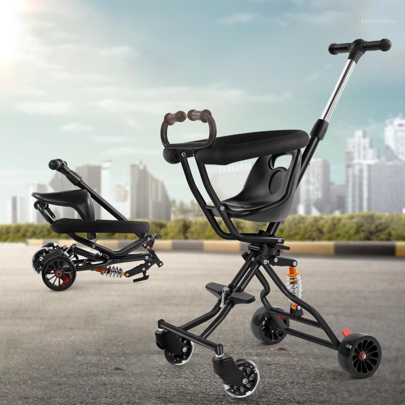

2020 New simple comfortable stable baby stroller collapsible multifunctional baby stroller1