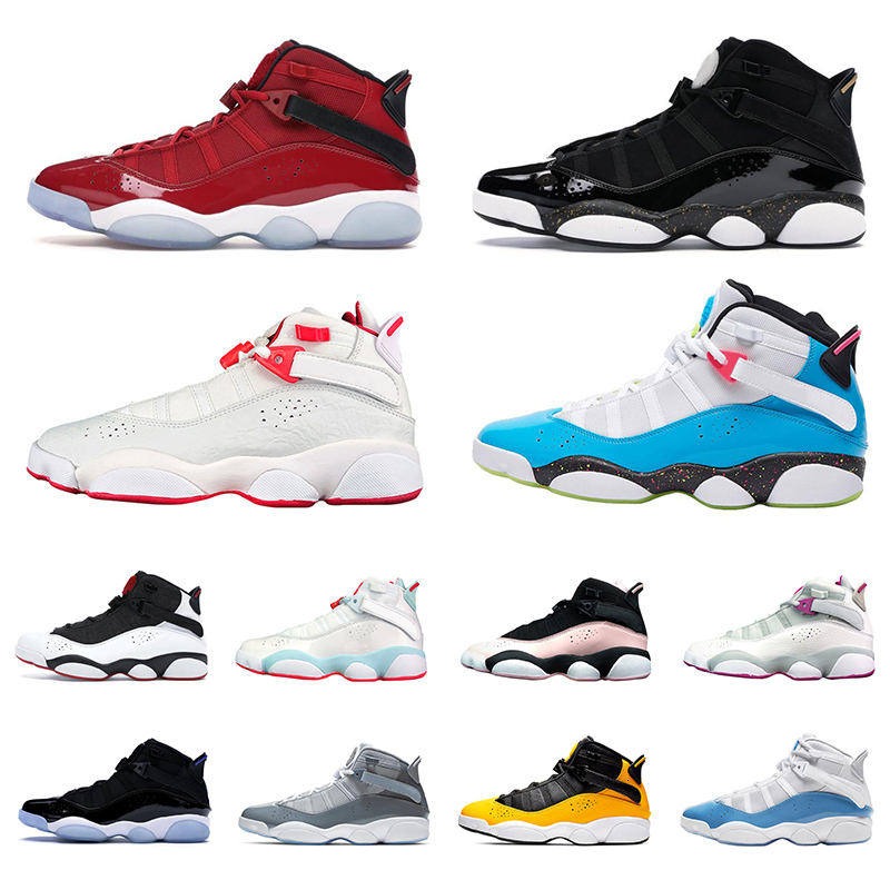 

2020 New Arrival 6 6s rings Jumpman mens shoes UNC bred gym red Trainers black ice concord men women stylist Sneakers