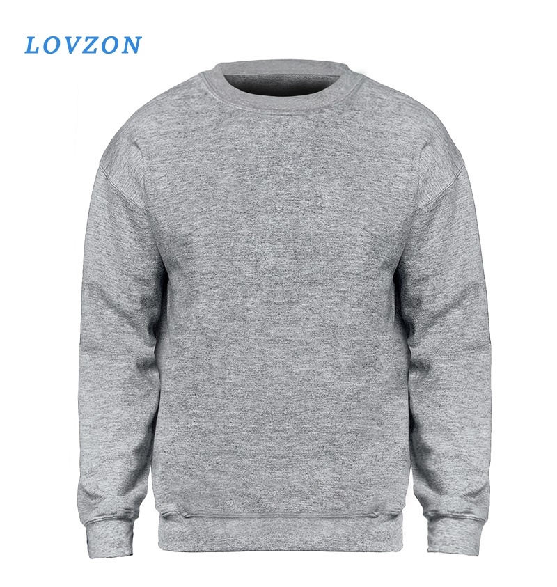 

Solid Color Sweatshirt Men Hoodie Sweatshirts Winter Autumn Fleece Casual Gray Blue Red Black White
