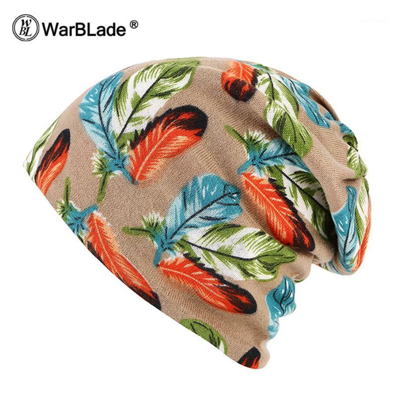 

WarBLade Women Beanies Skullies Lady Fashion High Quality Hip Hop Floral Winter Cap Scarf Adult Polyester Autumn Hat Headdress1